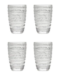 Lumina Set Of Four 10oz Hiball Glasses Home