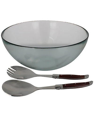 Laguiole Salad Bowl & Servers 1 Laguiole Salad Bowl & Servers