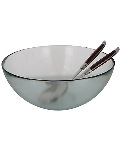 Laguiole Salad Bowl & Servers 2 Laguiole Salad Bowl & Servers - Image 2