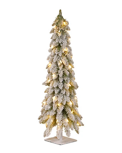 National Tree Company 3ft Snowy Downswept Forest Tree With Clear Lights Home 1 National Tree Company 3ft Snowy Downswept Forest Tree With Clear Lights Home