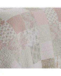 Laura Ashley Celina Patchwork 3Pc Quilt Set Home 8 Laura Ashley Celina Patchwork 3Pc Quilt Set Home -Home Furnishing Store 3030029875 RLLD 4