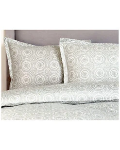 Block Medallion Duvet Set Home