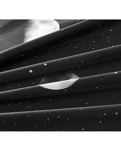 Home Orb Of Night Cotton Duvet Set 3 Home Orb Of Night Cotton Duvet Set - Image 3