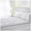 Superior All-Season Plush Down Alternative Hypoallergenic Mattress Topper Home