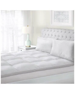 Superior All-Season Plush Down Alternative Hypoallergenic Mattress Topper Home