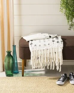 Safavieh Penton Fringe Throw Home