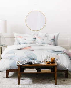 Iveta Abolina Coral Feather Duvet Cover Set Home