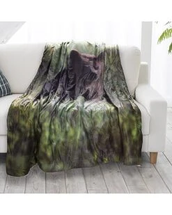 Sherpa Fleece Throw Blanket