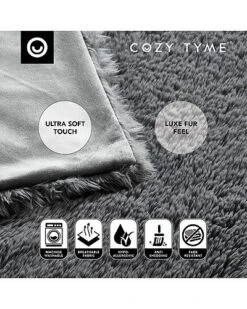 Wny Faux Lamb Fur Throw Home 10 Wny Faux Lamb Fur Throw Home -Home Furnishing Store 3030175793 RLLD 5