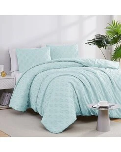 Gemma Textured Duvet Cover Set Home