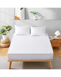 Waterproof Wave Quilted Mattress Protector Home