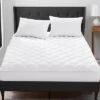 100% Cotton Four Leaf Clover Quilted Down Alternative Mattress Pad Home