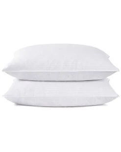 2pk Striped Pattern Down And Feather Bed Pillows Home