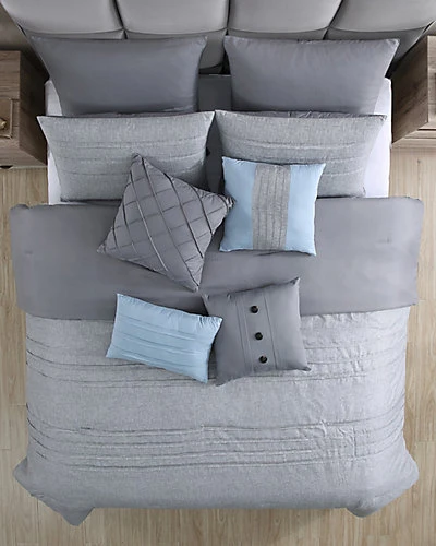 10pc Printed Comforter Set Home 1 10pc Printed Comforter Set Home