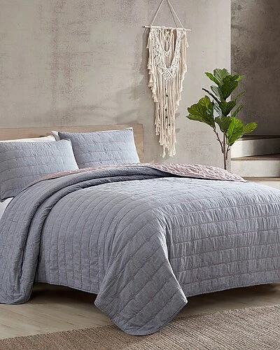 3pc Everly Embroidered Quilt Set Home 2 3pc Everly Embroidered Quilt Set Home - Image 2