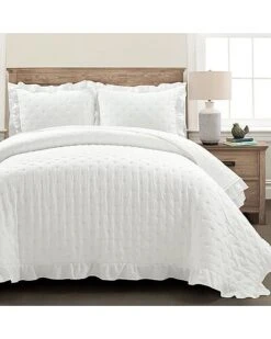 3pc Reyna Reversible Oversized Quilt Set Home