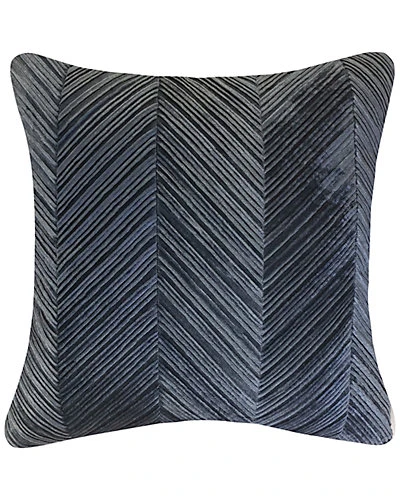 Chevron Velvet Decorative Pillow 1 Chevron Velvet Decorative Pillow
