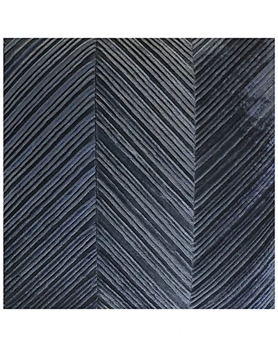 Chevron Velvet Decorative Pillow 2 Chevron Velvet Decorative Pillow - Image 2