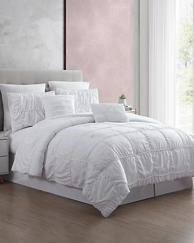 7pc Kate Embroidered Comforter Set Home 2 7pc Kate Embroidered Comforter Set Home - Image 2