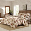 Tommy Bahama Nzania Red Quilt/Sham Set Home