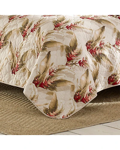 Tommy Bahama Nzania Red Quilt/Sham Set Home 2 Tommy Bahama Nzania Red Quilt/Sham Set Home - Image 2
