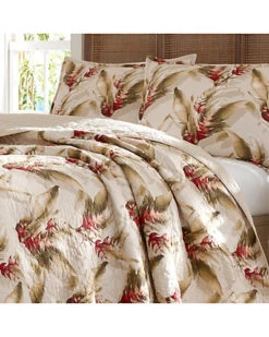Tommy Bahama Nzania Red Quilt/Sham Set Home 5 Tommy Bahama Nzania Red Quilt/Sham Set Home -Home Furnishing Store 3030701063 RLLD 3