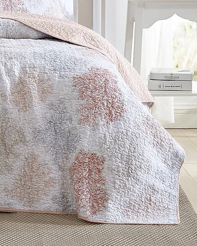 Laura Ashley Saltwater 3Pc Quilt Set Home 2 Laura Ashley Saltwater 3Pc Quilt Set Home - Image 2