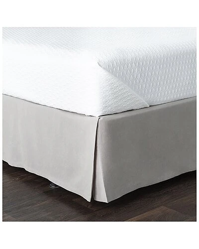 Peyton Medium Gray Bedskirt Home 1 Peyton Medium Gray Bedskirt Home