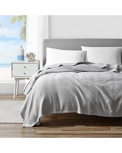 Nautica Chevron Grey Blanket Home 1 Nautica Chevron Grey Blanket Home