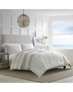 Nautica Saybrook 3Pc Beige Duvet Set Home