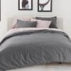 Lacoste Washed Solid Duvet Set Home