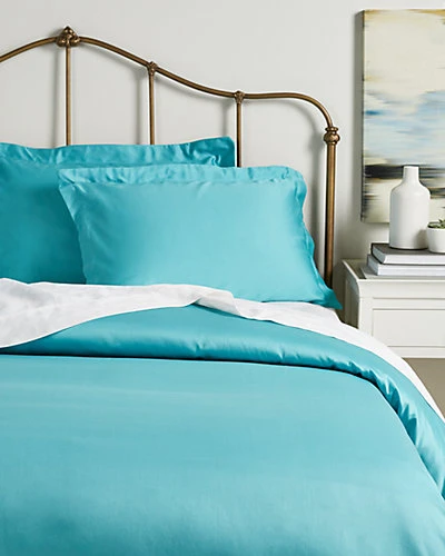 Superior 300 Thread Count Solid Duvet Cover Set Home 1 Superior 300 Thread Count Solid Duvet Cover Set Home