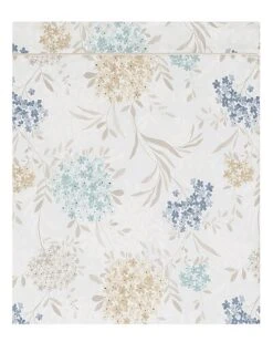 De Solene Nelly Percale Flat Sheet Home