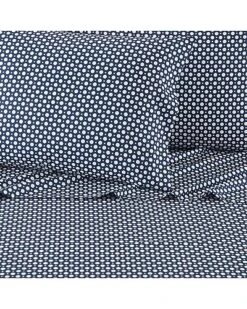 Rylie Navy Sheet Set Home 5 Rylie Navy Sheet Set Home -Home Furnishing Store 3033317825 RLLD 3