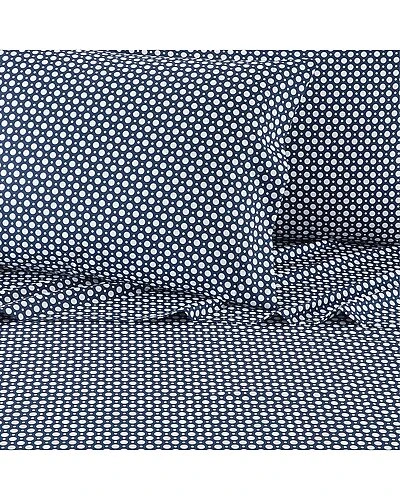 Rylie Navy Sheet Set Home 3 Rylie Navy Sheet Set Home - Image 3