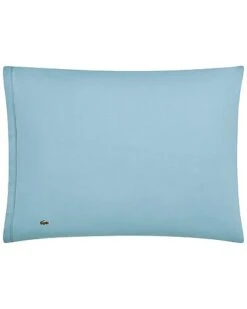 Lacoste Percale Solid Pillowcase Pair Home