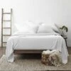 Premium Striped Embossed 4pc Bed Sheet Set