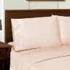Superior Solid 600 Thread Count Tencel-Blend Wrinkle-Resistant Sheet Set Home