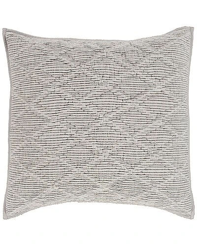 Tatum Light Gray Euro Sham Home 1 Tatum Light Gray Euro Sham Home