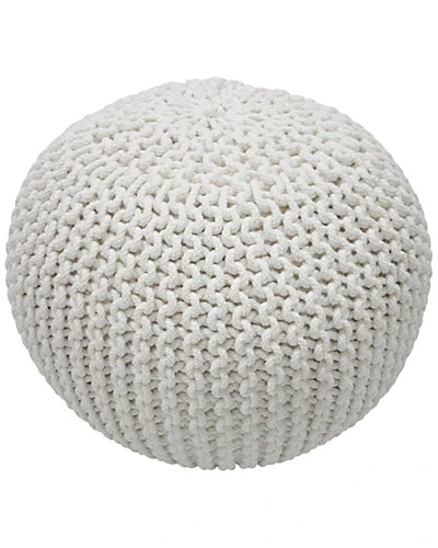 NuLOOM Caprice Round Pouf Home 1 NuLOOM Caprice Round Pouf Home