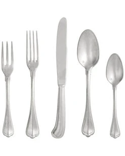 San Marco Antiqued 20pc Flatware Set Home