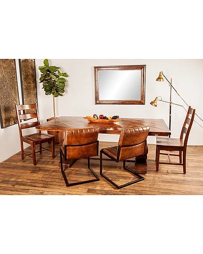 Rustic Mango Wood Dining Table Home 2 Rustic Mango Wood Dining Table Home - Image 2