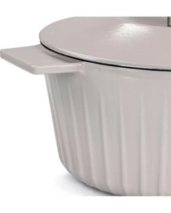 Enameled Cast Iron 5qt Embossed Stripe Dutch Oven With Lid Home -Home Furnishing Store 3050016571 RLLD 3