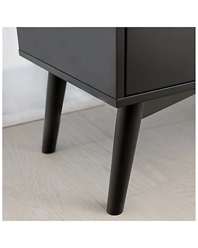 52in Mid-Century Modern Wood TV Storage Console Home 4 52in Mid-Century Modern Wood TV Storage Console Home - Image 4