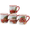 Home For Christmas Set Of 4 Mugs