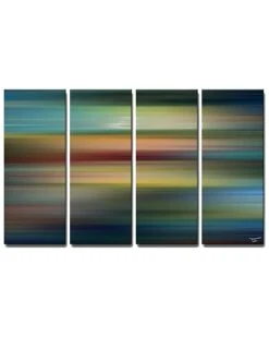 Blur Stripes LVII Wrapped Canvas Wall Art By Tristan Scott Home