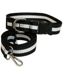 Trevor Striped Collar And Leash Home