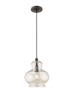 Livex Lighting Art Glass 1 Lt English Bronze Mini Pendant Home 6 Livex Lighting Art Glass 1 Lt English Bronze Mini Pendant Home -Home Furnishing Store 3050097198 RLLD 3