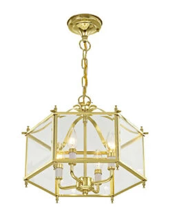 Livex Lighting Ston 4-Light PB Chain Hang/Ceiling Mount Home 9 Livex Lighting Ston 4-Light PB Chain Hang/Ceiling Mount Home -Home Furnishing Store 3050097294 RLLD 5