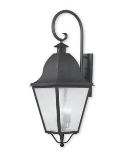 Livex Lighting Amwell 4-Light Bronze Outdoor Wall Lantern Home